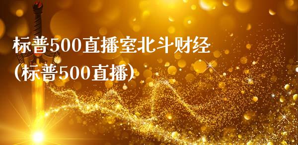 标普500直播室北斗财经(标普500直播)