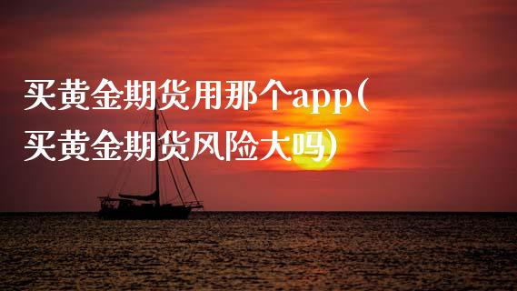 买黄金期货用那个app(买黄金期货风险大吗)