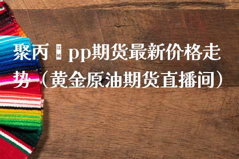 聚丙烯pp期货最新价格走势（黄金原油期货直播间）